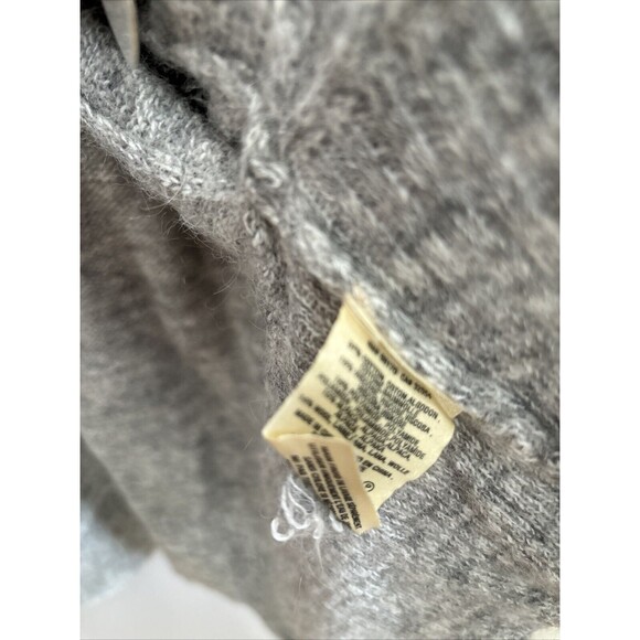 Anthropologie Angel Of The North Designer Wool Blend Soho Academia OpenSweater M - Picture 5 of 6